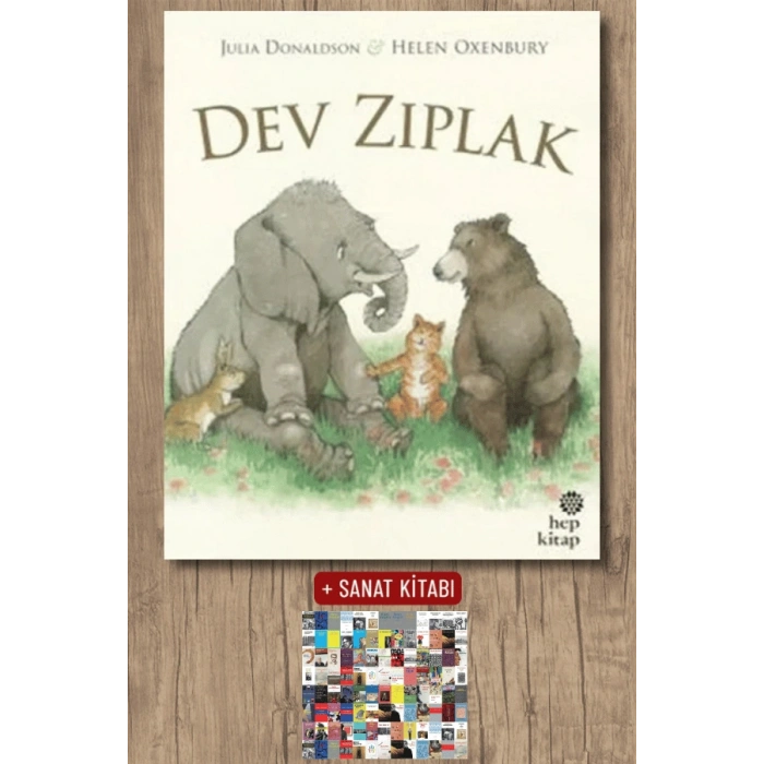 Sanat Kitabı + Dev Zıplak / Julia Donaldson