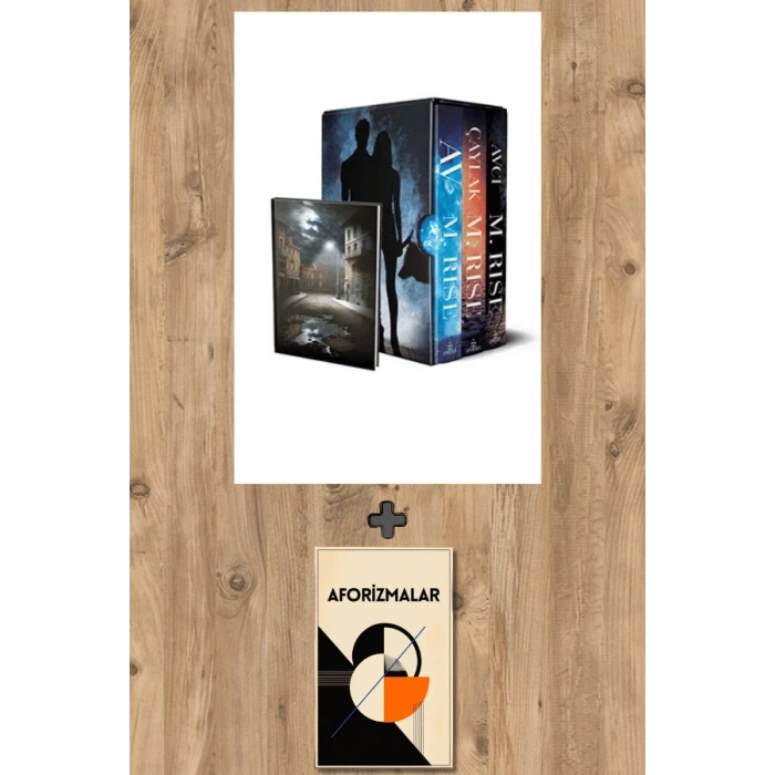 Av Serisi Özel Defter Hediyeli Kutulu Set - 3 Kitap Takım