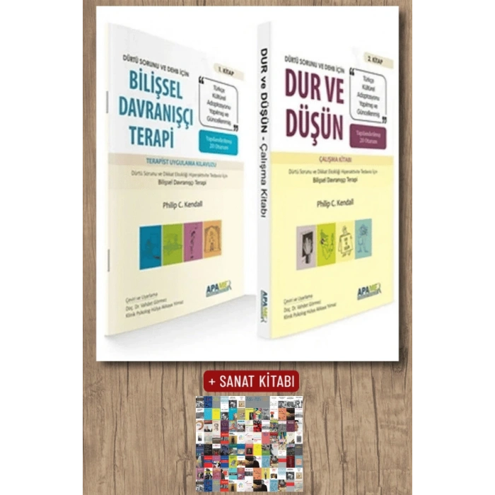Bilişsel Davranışçı Terapi - Dur ve Düşün - 2 Kitap Takım