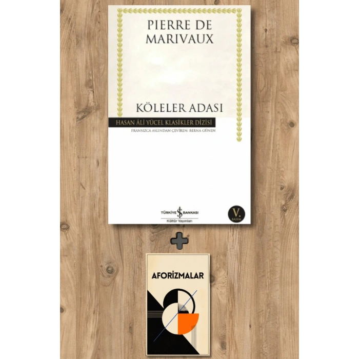 Sanat Kitabı + Köleler Adası / Pierre de Marivaux