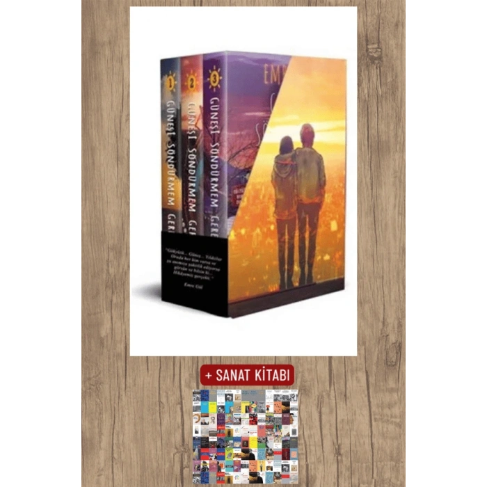 Sanat Kitabı + Güneşi Söndürmem Gerek - 3’lü Set (Ciltli) / Emre Gül