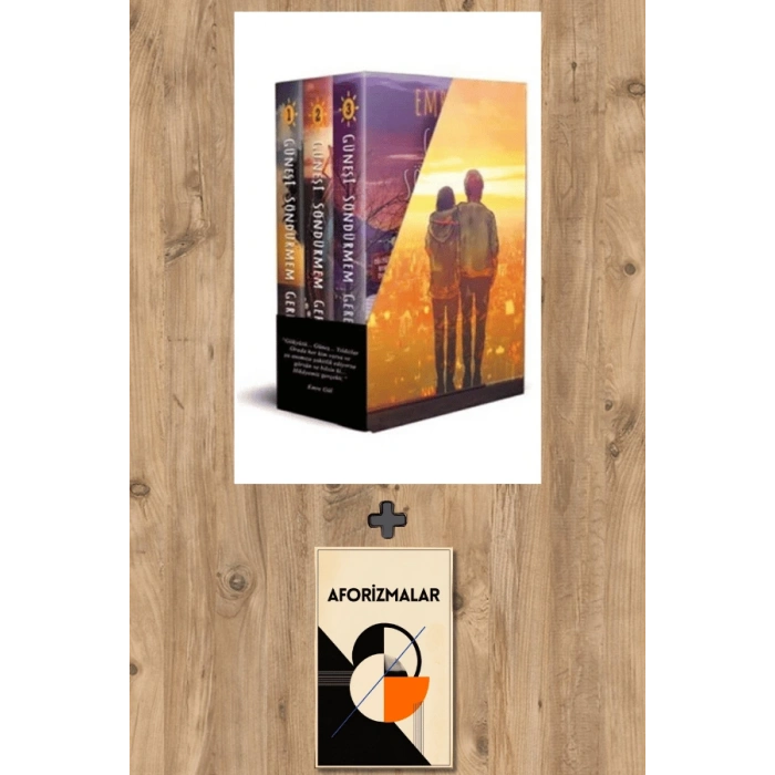 Güneşi Söndürmem Gerek - 3’lü Set (Ciltli)