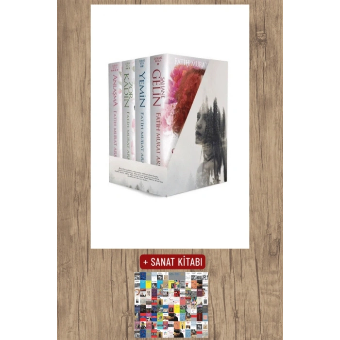 Sanat Kitabı + Zoraki Koca Serisi - 4 Kitap Takım (Ciltli) / Fatih Murat Arsal
