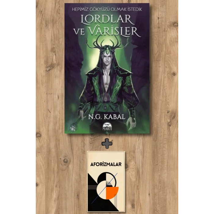 Sanat Kitabı + Lordlar ve Varisler - Hepimiz Gökyüzü Olmak İstedik (Ciltli) / N. G. Kabal