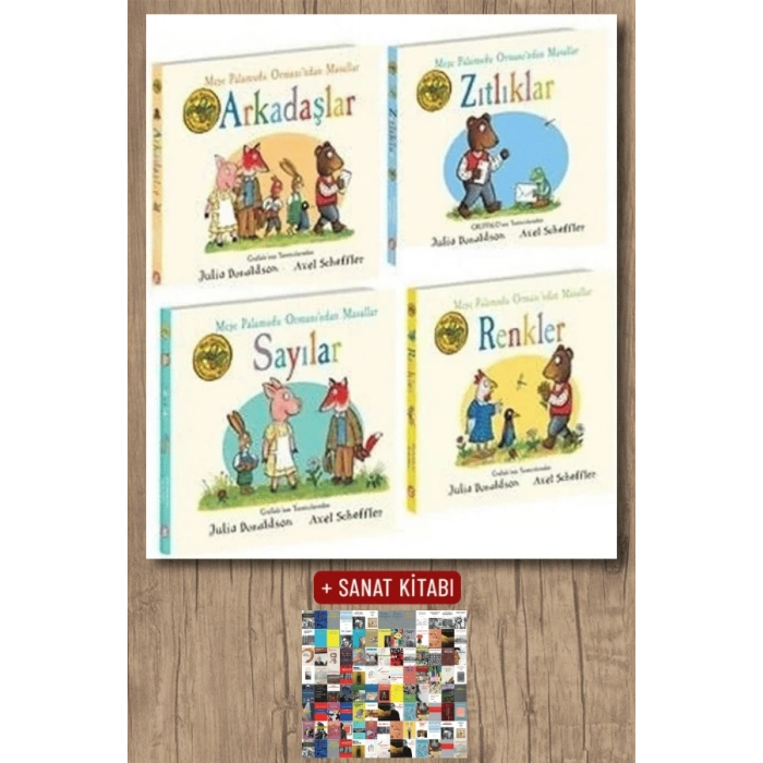Meşe Palamudu Ormanından Masallar - 4 Kitap Takım