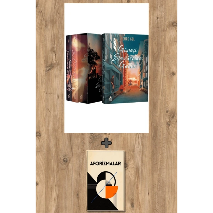 Güneşi Söndürmem Gerek Kutulu Set