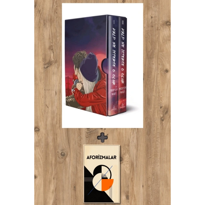 Kalp Ne İsterse O Olur Seti - 2 Kitap Takım (Ciltli)