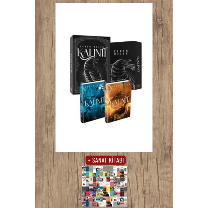 Sanat Kitabı + Kalıntı Serisi Seti - 2 Kitap Takım (Ciltli) / Ceren Melek