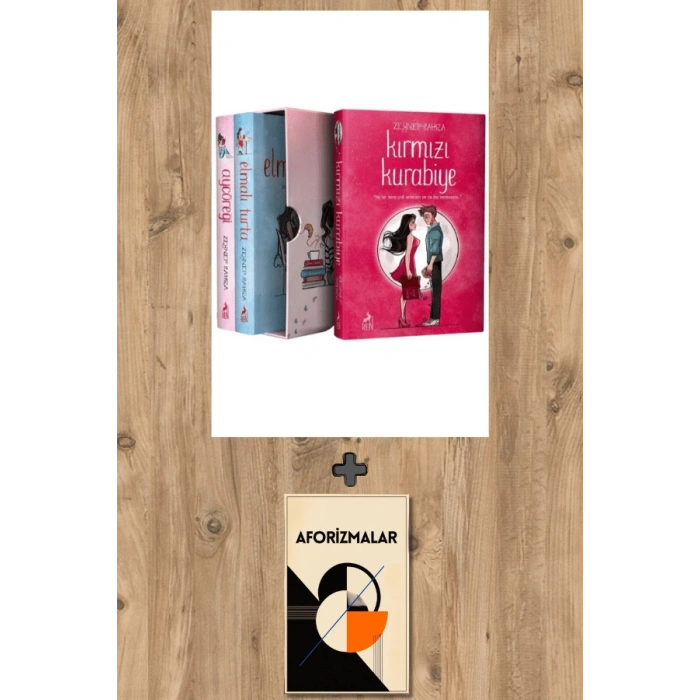 Sanat Kitabı + Ayçöreği-Elmalı Turta-Kırmızı Kurabiye Seti - 3 Kitap Takım / Zeynep Sahra