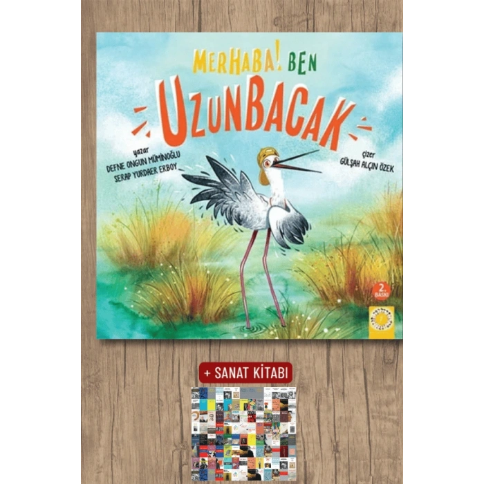 Merhaba! Ben Uzunbacak / Defne Ongun Müminoğlu + Sanat Kitabı