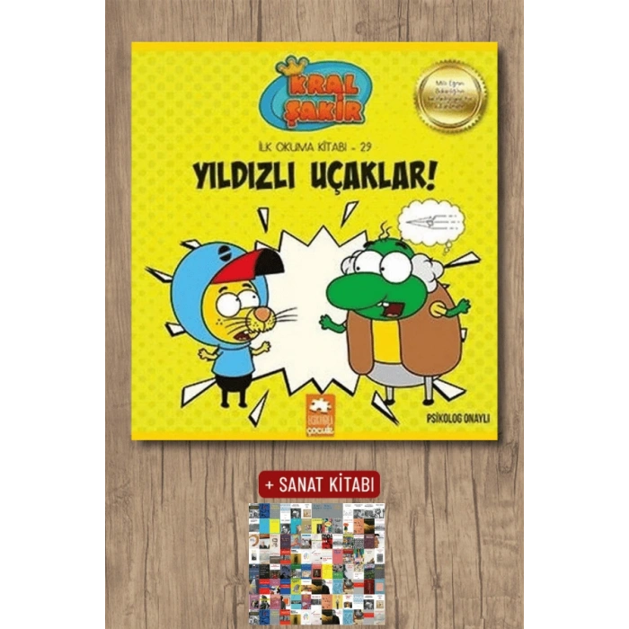 Kral Şakir İlk Okuma Kitabı 29 - Yıldızlı Uçaklar!