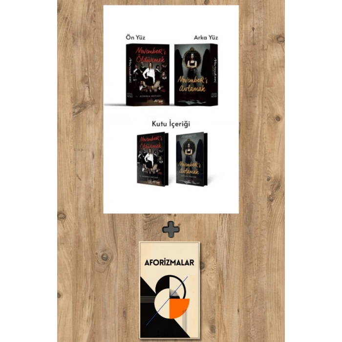 November Serisi Özel Kutu - 2 Kitap (Ciltli)