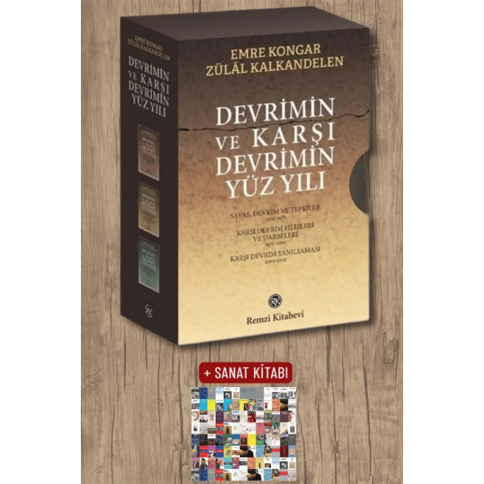 Devrimin ve Karşı Devrimin Yüz Yılı Seti - 3 Kitap Takım Kutulu