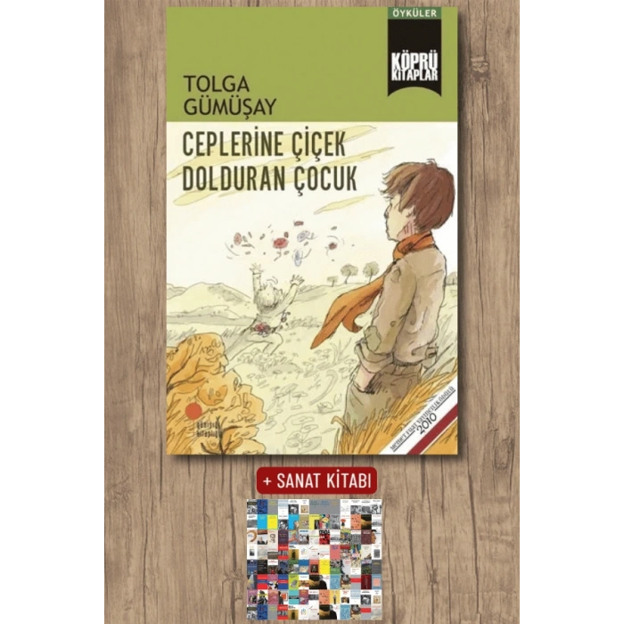 Ceplerine Çiçek Dolduran Çocuk