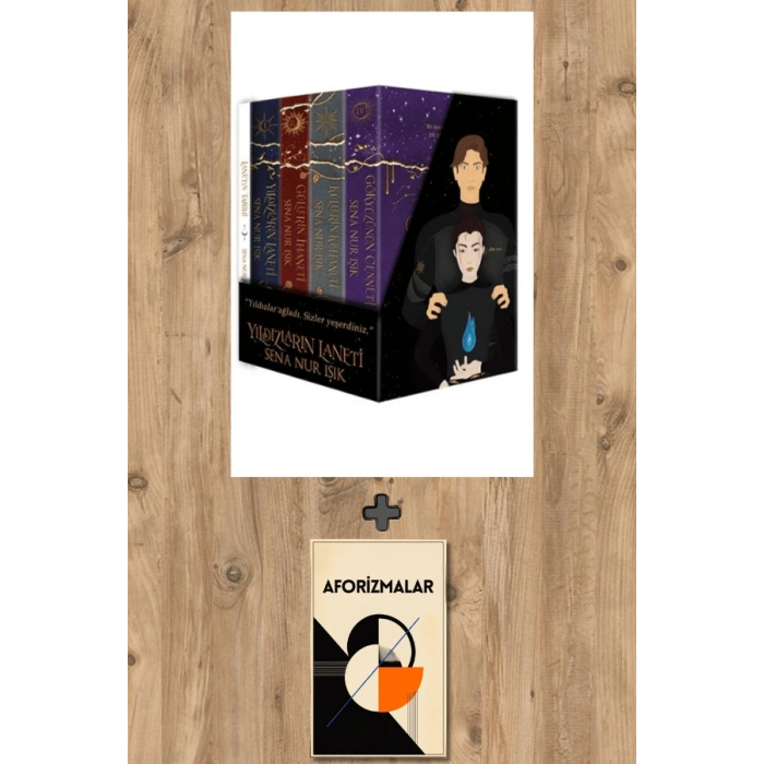 Sanat Kitabı + Yıldızların Laneti Serisi – 5 Kitap (Kutulu - Ciltli) / Sena Nur Işık