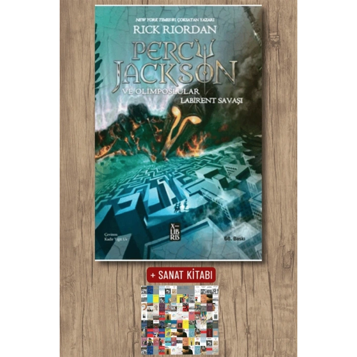 Sanat Kitabı + Percy Jackson ve Olimposlular 4 - Labirent Savaşı / Rick Riordan