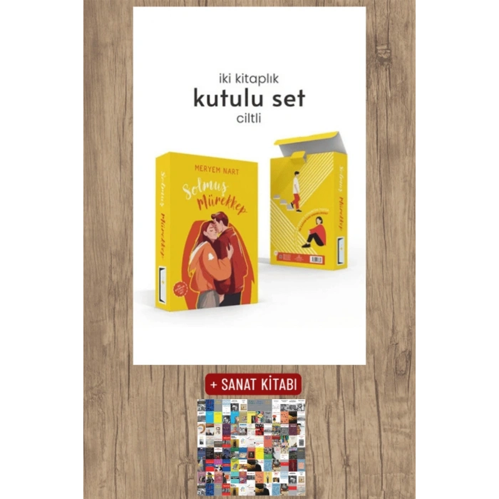 Sanat Kitabı + Solmuş Mürekkep - İki Kitaplık Set (Ciltli) / Meryem Nart