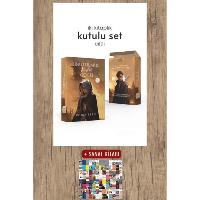 Sanat Kitabı + Unutulmuş Kuşlar Göğü - İki Kitaplık Set (Ciltli) / K. Kübra Berk