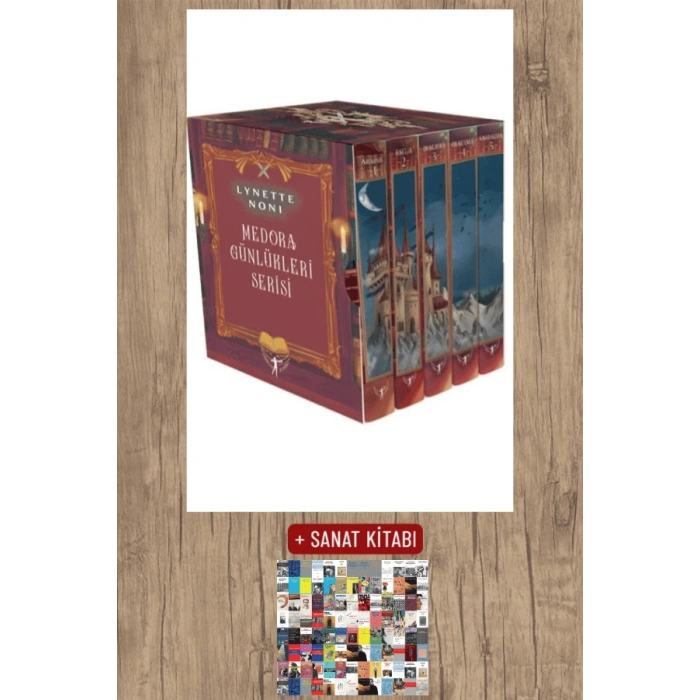 Medora Günlükleri Serisi Kutulu Set - 5 Kitap Takım / Lynette Noni + Sanat Kitabı