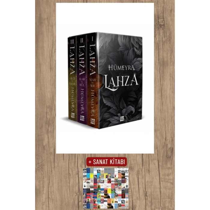 Sanat Kitabı + Lahza Serisi - 3 Kitap Takım (Kutulu) / Hümeyra