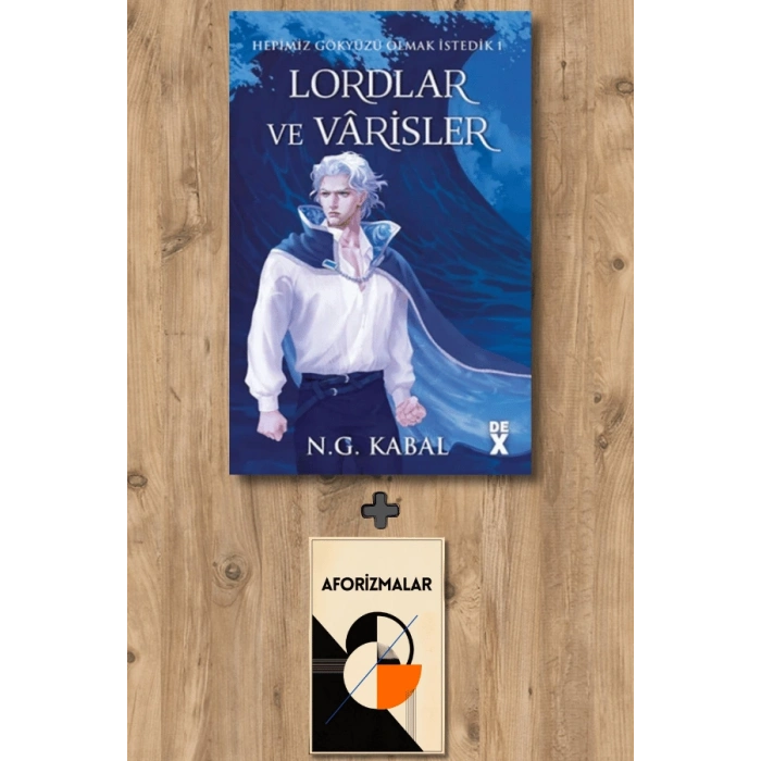 Sanat Kitabı + Hepimiz Gökyüzü Olmak İstedik 1 - Lordlar ve Varisler (Mavi Şömiz - Ciltli) / N. G. Kabal