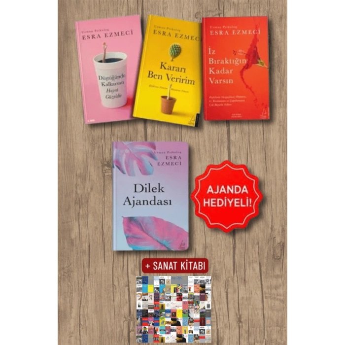 Esra Ezmeci Psikoloji Seti - 3 Kitap Takım (Dilek Ajanda Hediyeli)