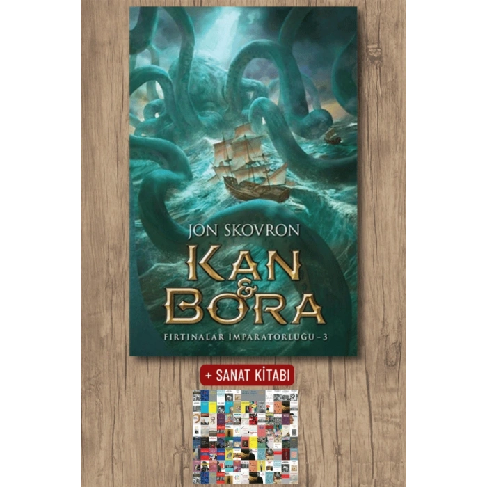 Sanat Kitabı + Kan ve Bora - Fırtınalar İmparatorluğu 3 / Jon Skovron