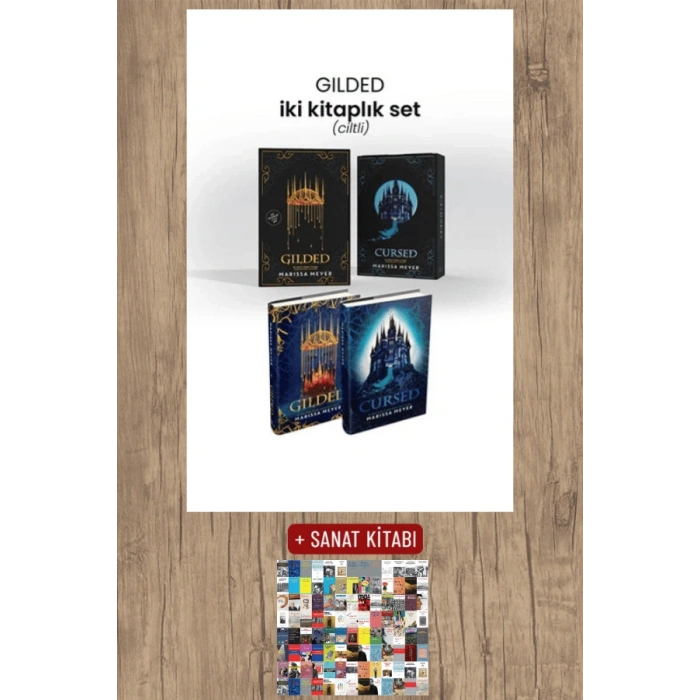 Sanat Kitabı + Gilded Serisi - İki Kitaplık Set (Ciltli) / Marissa Meyer