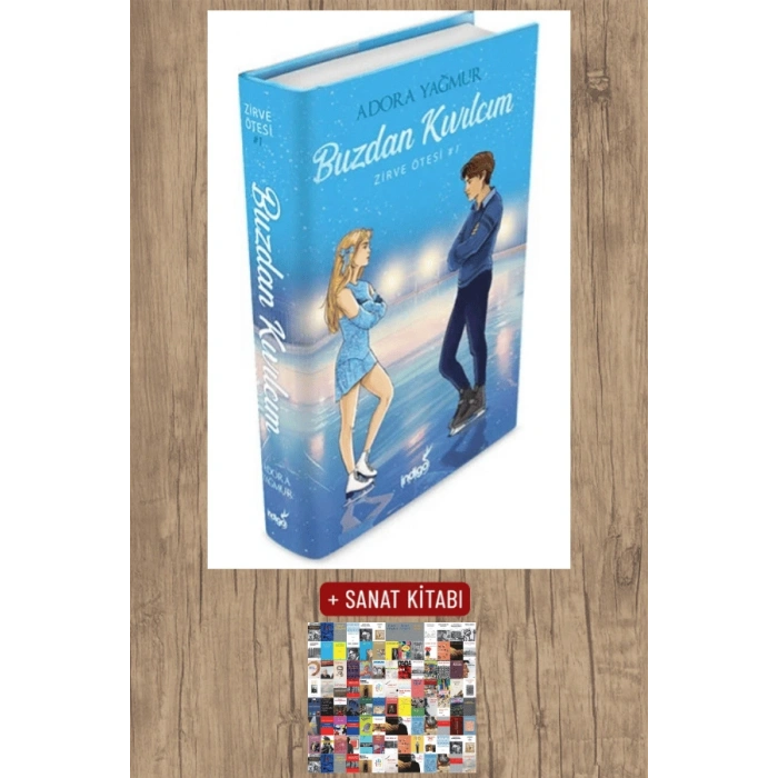Sanat Kitabı + Buzdan Kıvılcım (Ciltli) / Adora Yağmur