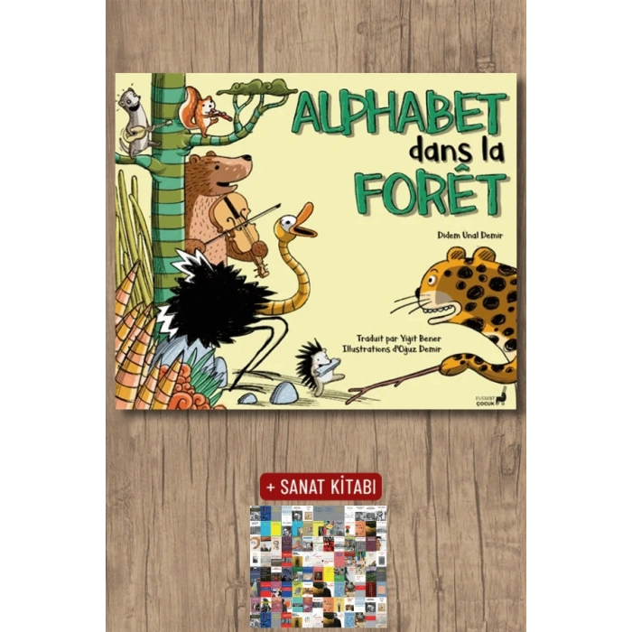 Alphabet dans la Forêt / Didem Ünal Demir + Sanat Kitabı