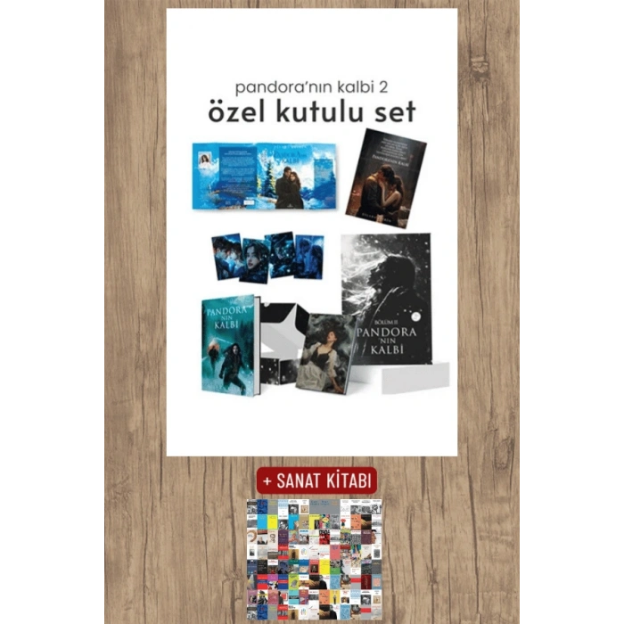 Sanat Kitabı + Pandora’nın Kalbi 2 - Hediyeli Özel Kutu (Ciltli) / Dilara Keskin