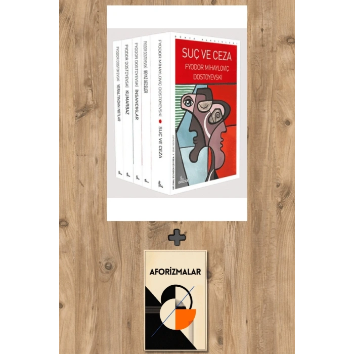 Fyodor Mihayloviç Dostoyevski 5’li Set