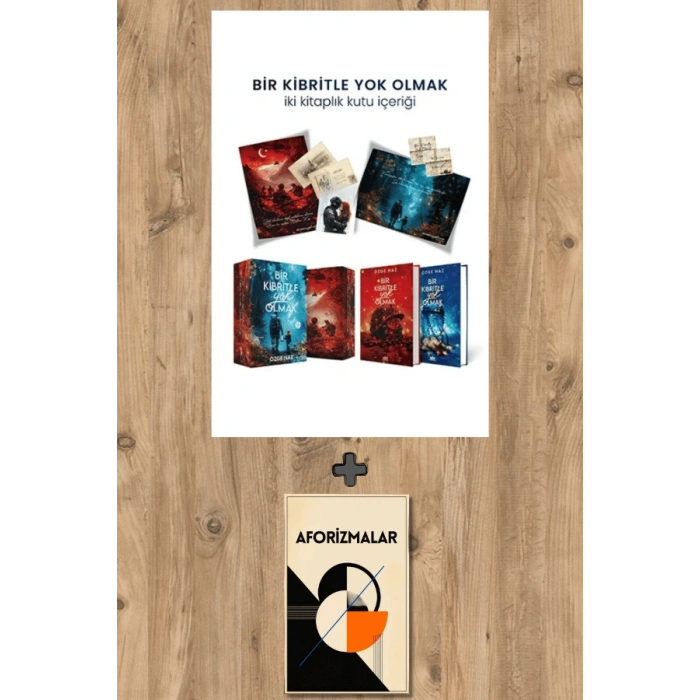 Bir Kibritle Yok Olmak İki Kitap Set (Hediyeli Özel Kutu - Ciltli)