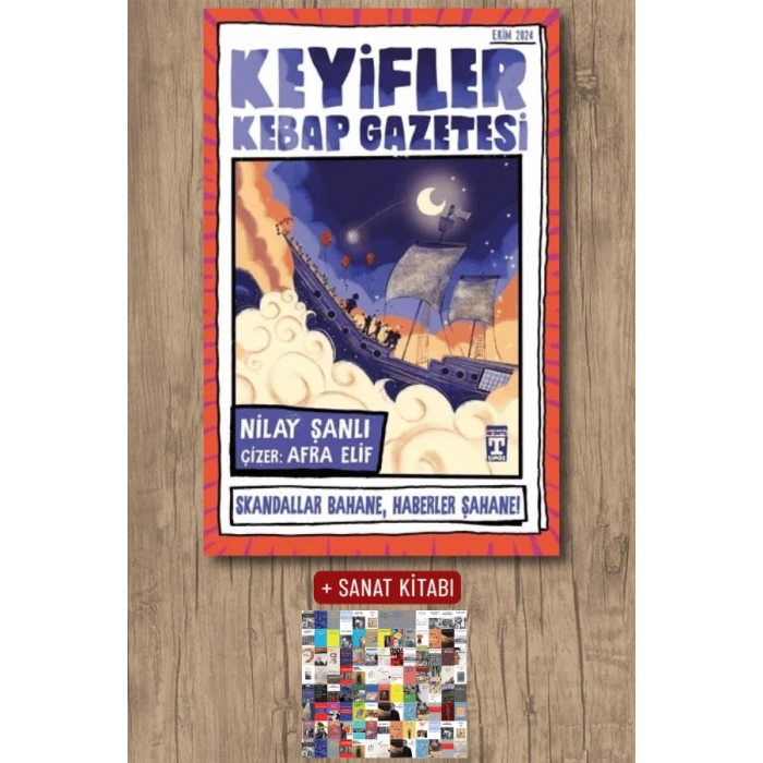 Keyifler Kebap Gazetesi / Nilay Şanlı + Sanat Kitabı