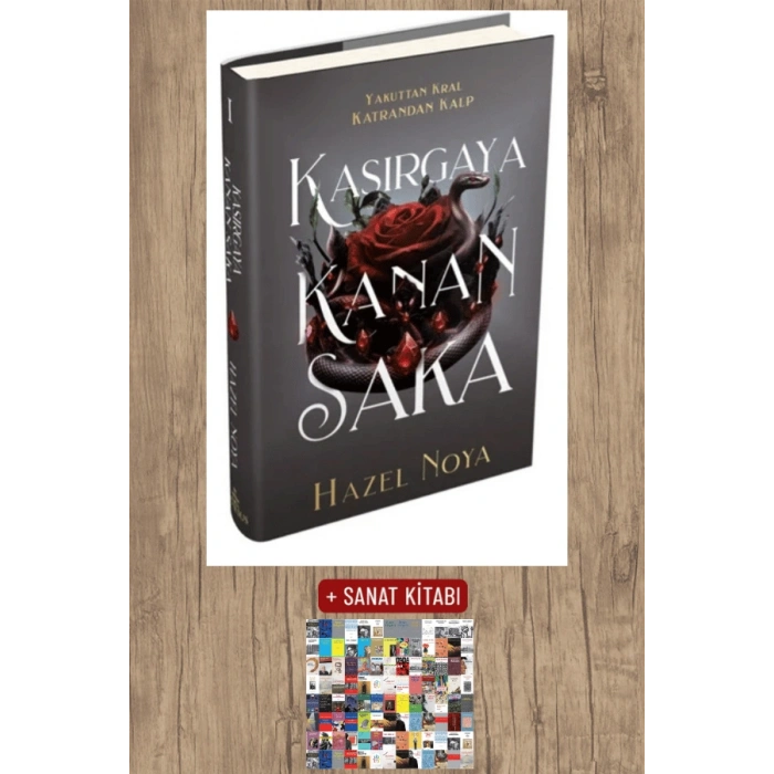 Sanat Kitabı + Kasırgaya Kanan Saka 1 (Ciltli) / Hazel Noya