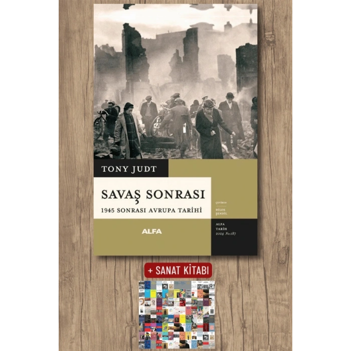 Savaş Sonrası (Ciltli) / Tony Judt + Sanat Kitabı