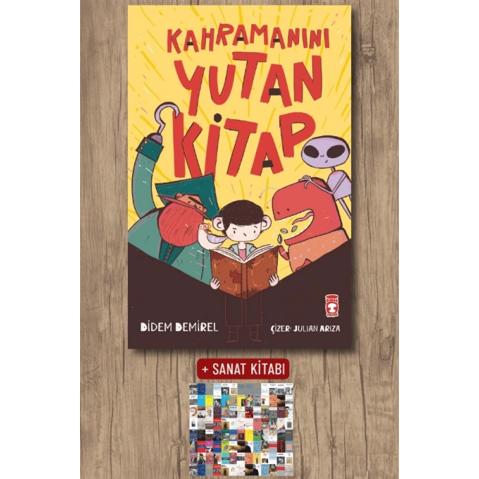 Kahramanını Yutan Kitap / Didem Demirel + Sanat Kitabı