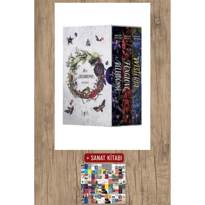 Belladonna Serisi Kutulu Set - 3 Kitap Takım / Adalyn Grace + Sanat Kitabı