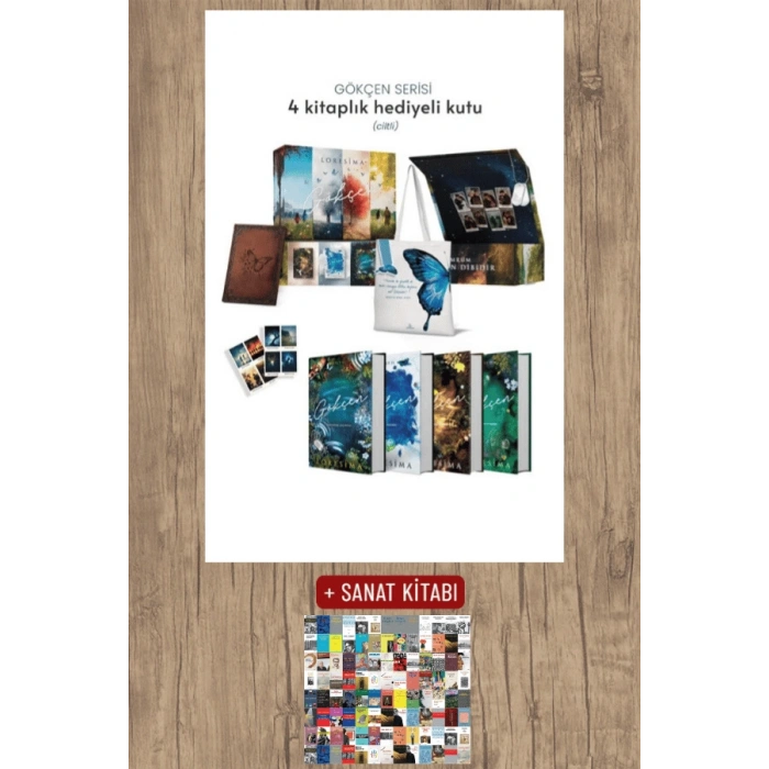 Sanat Kitabı + Gökçen Serisi – 4 Kitap Takım (Hediyeli Kutu - Ciltli) / Loresima