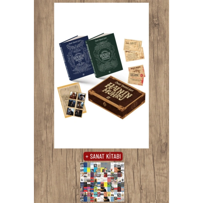 Sanat Kitabı + Hainin Mührü Kutulu Set - 2 Kitap Takım (Ciltli) / Övgü Deveci Safi
