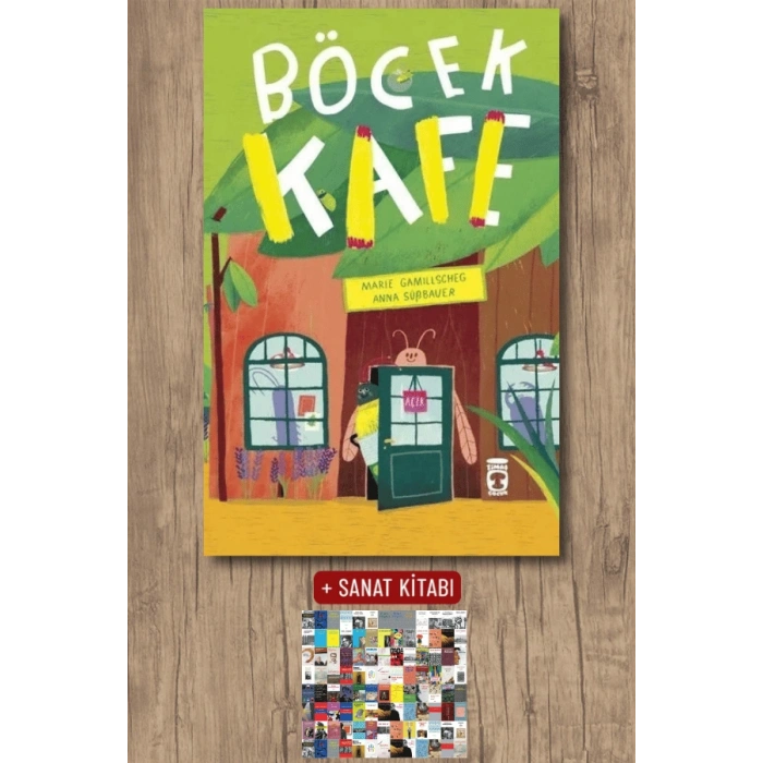 Böcek Kafe / Marie Gamillscheg + Sanat Kitabı