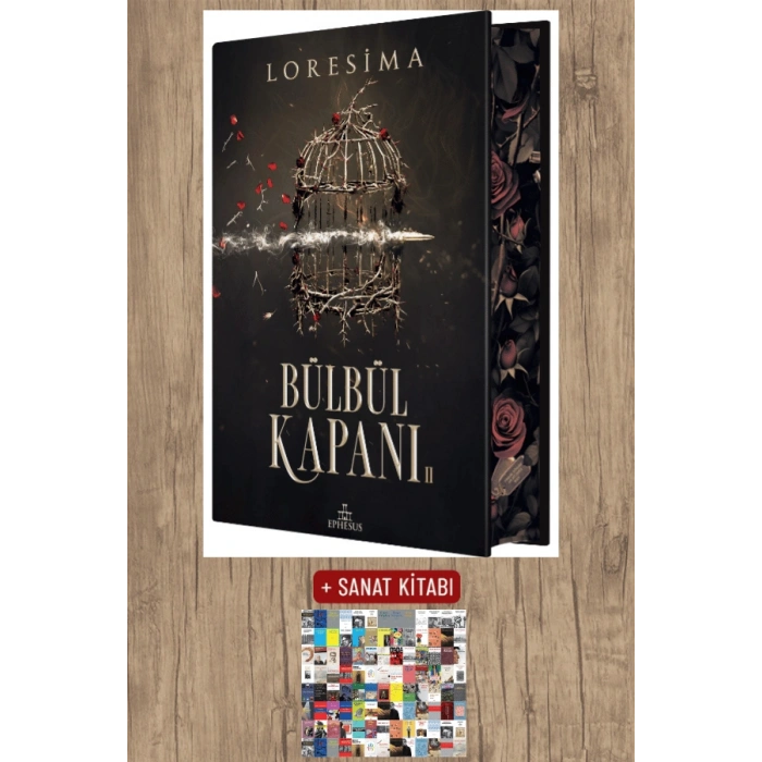 Sanat Kitabı + Bülbül Kapanı 2 (Ciltli - Yan Boyamalı) / Loresima