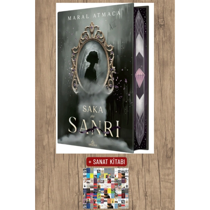 Sanat Kitabı + Saka ve Sanrı 2 (Ciltli - Yan Boyamalı) / Maral Atmaca