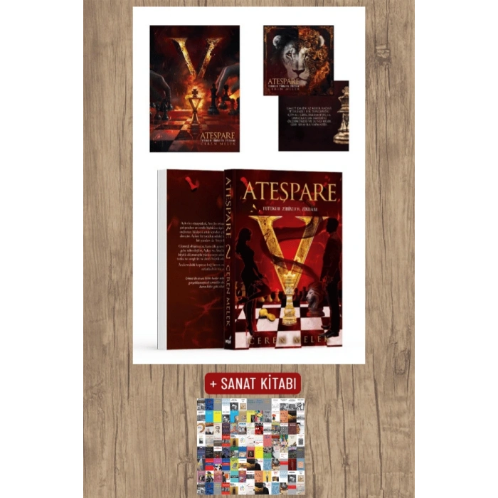 Sanat Kitabı + Ateşpare 2 - Tutuklu Zihinler Zindanı / Ceren Melek