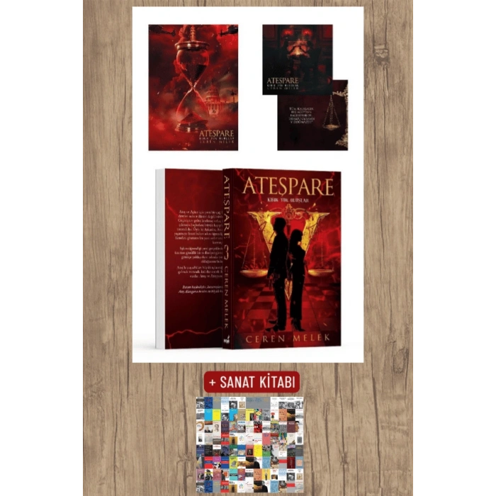 Sanat Kitabı + Ateşpare 3 - Kırık Yok Oluşlar / Ceren Melek