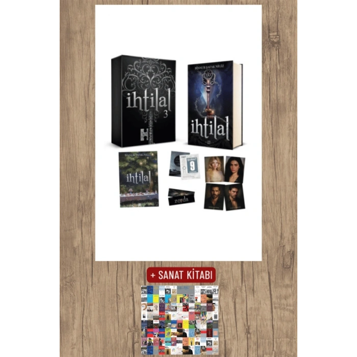 Sanat Kitabı + İhtilal 3 - Zerda (Ciltli - Kutulu) / Binnur Şafak Nigiz