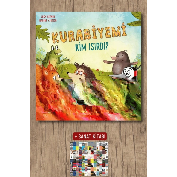 Sanat Kitabı + Kurabiyemi Kim Isırdı? / Lucy Astner