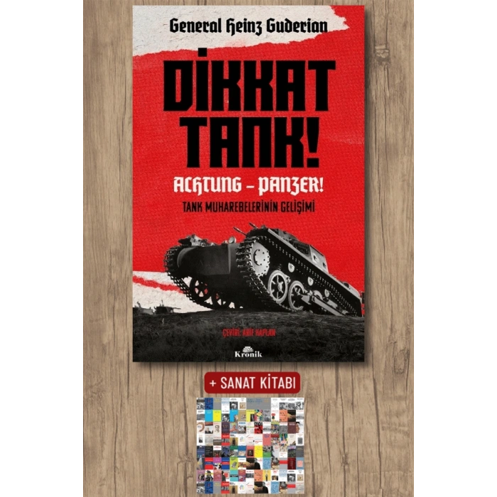 Sanat Kitabı + Dikkat Tank ! – Achtung Panzer ! / Heinz Guderian