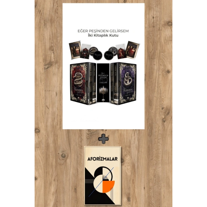 Eğer Peşinden Gelirsem Serisi Kutulu Set - 2 Kitap Takım (Ciltli)