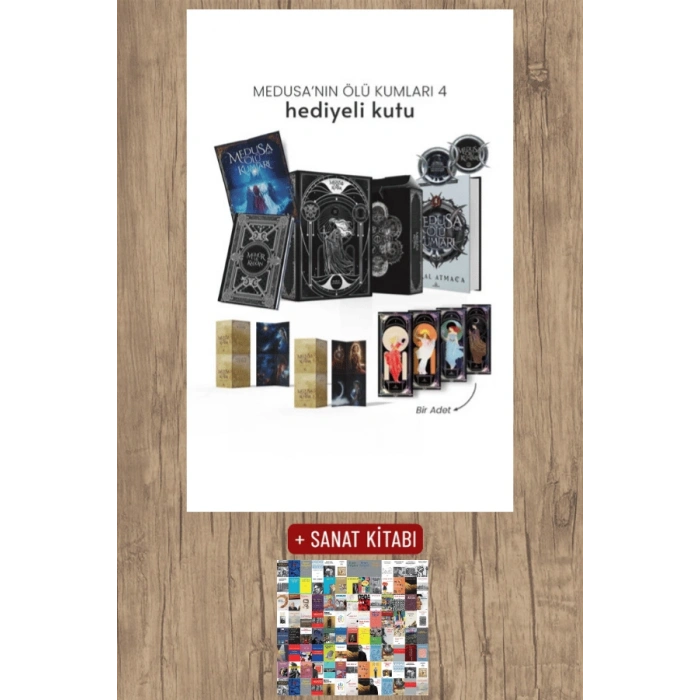 Sanat Kitabı + Medusa’nın Ölü Kumları 4 - Hediyeli Kutu (Ciltli) / Maral Atmaca